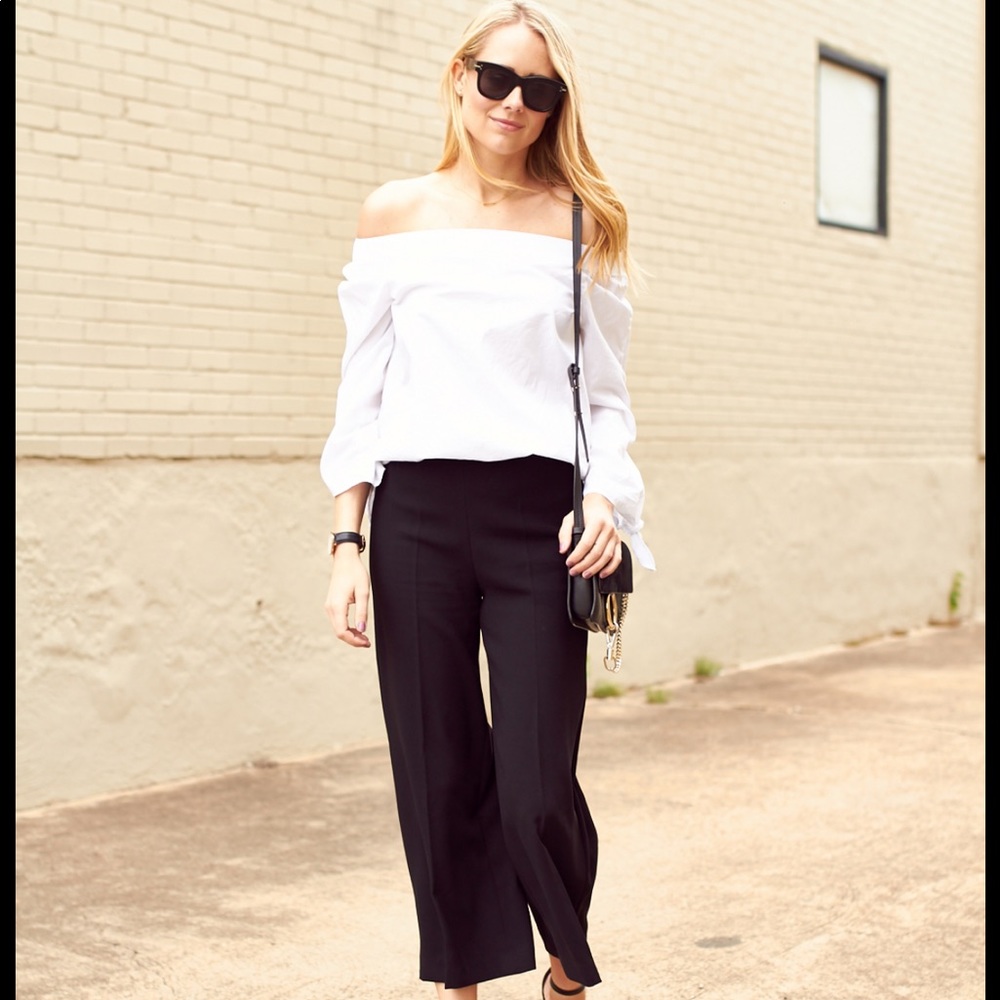 White Off shoulder Top
